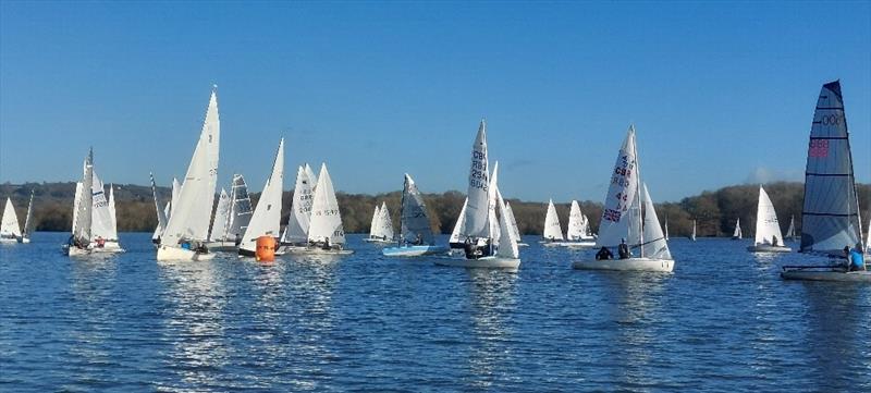 Bough Beech Sailing Club Icicle Open Series  photo copyright Sarah Seddon taken at Bough Beech Sailing Club and featuring the Dinghy class