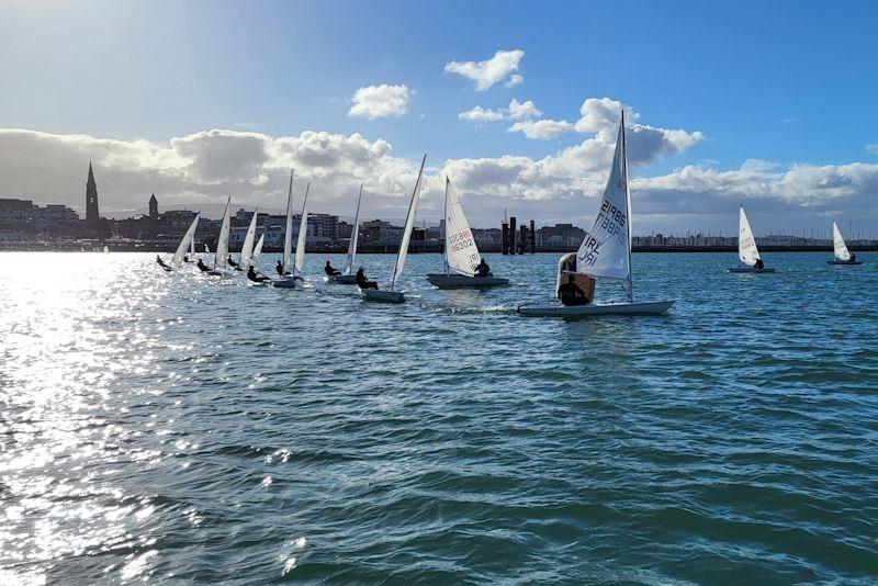 Viking Marine DMYC Frostbite Series 2 photo copyright Ian Cutliffe taken at Dun Laoghaire Motor Yacht Club and featuring the Dinghy class