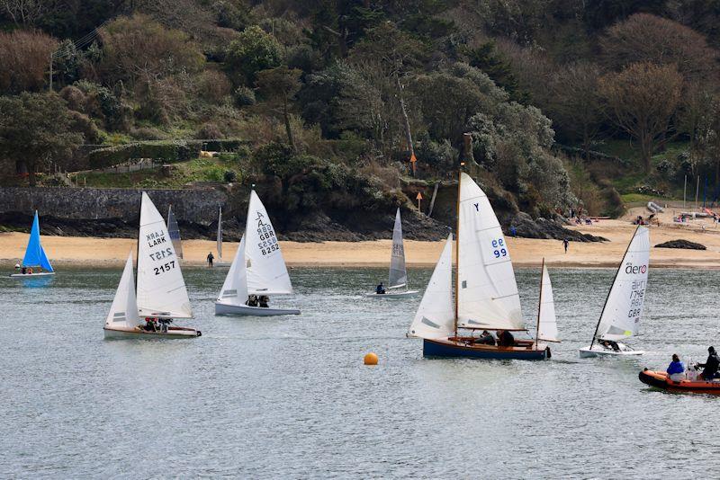 Salcombe YC Spring Series race 5 photo copyright Lucy Burn taken at Salcombe Yacht Club and featuring the Dinghy class