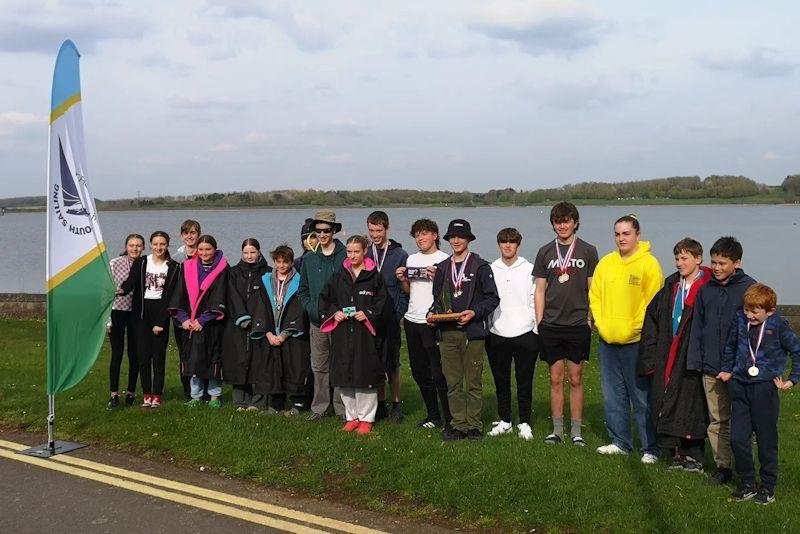 Derbyshire Youth Sailing starts the 2023 season at Burton photo copyright Joanne Hill taken at Burton Sailing Club and featuring the Dinghy class