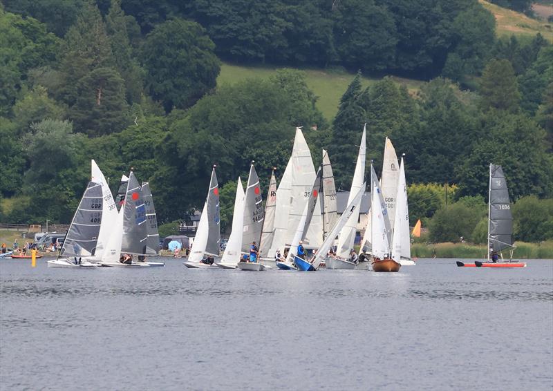 Bala Long Distance Weekend photo copyright John Hunter taken at Bala Sailing Club and featuring the Dinghy class