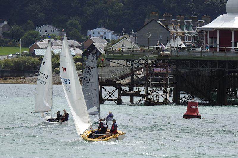 Second race start off Bangor pier, day 2 - Menai Strait Regattas - photo © Ian Bradley