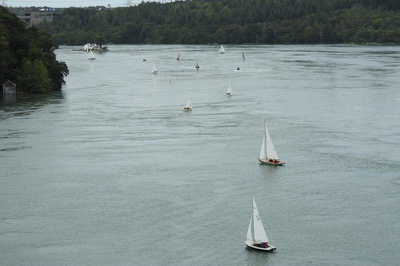 Racing between the Menai Strait bridges en route to Caernarfon, day 3 - Menai Strait Regattas - photo © Ian Bradley