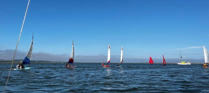 High Summer at Overy Staithe (club regatta) photo copyright Jennie Clark taken at Overy Staithe Sailing Club and featuring the Dinghy class