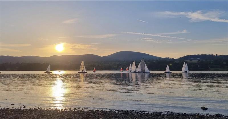 Ullswater YC Twilight Series photo copyright Caroline Paul taken at Ullswater Yacht Club and featuring the Dinghy class
