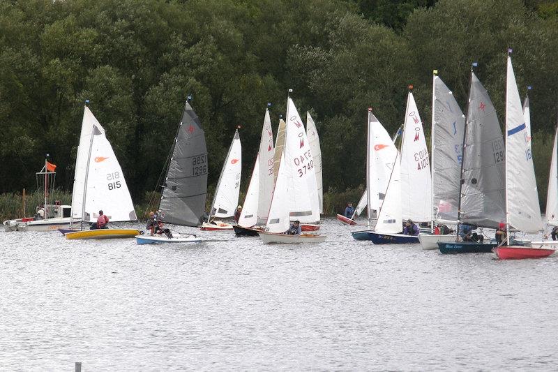 Border Counties Midweek Sailing at Winsford Flash photo copyright John Nield taken at Winsford Flash Sailing Club and featuring the Dinghy class