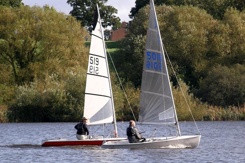 3rd in event and 2nd in series, Ted Garner - Border Counties Midweek Sailing at Winsford Flash photo copyright Brian Herring taken at Winsford Flash Sailing Club and featuring the Dinghy class