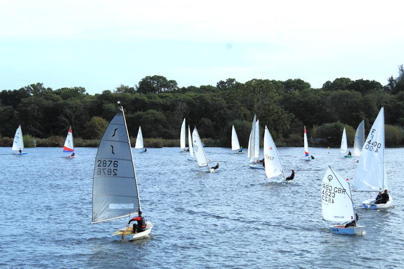 Points racing at Snowflake photo copyright Paddy Wildman taken at Snowflake Sailing Club and featuring the Dinghy class