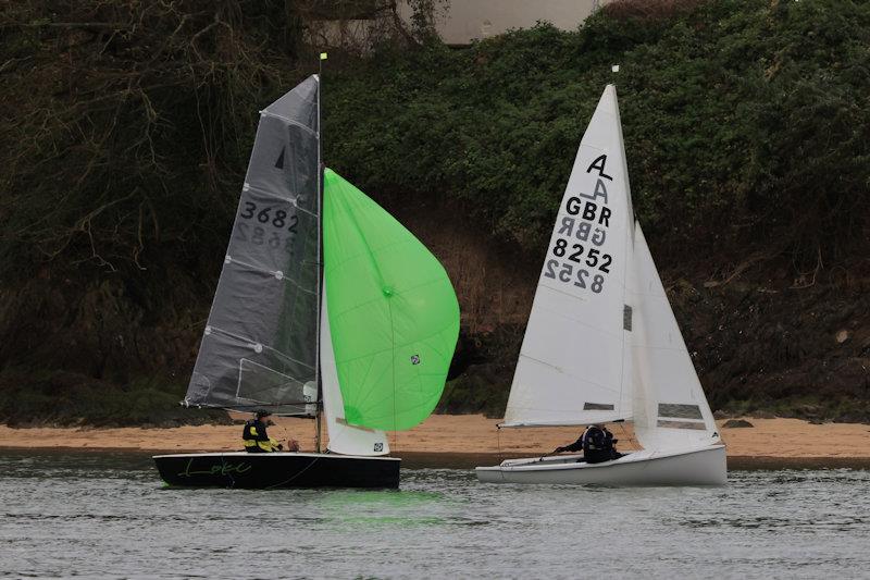 Salcombe Winter Series race 2 photo copyright Lucy Burn taken at Salcombe Yacht Club and featuring the Dinghy class