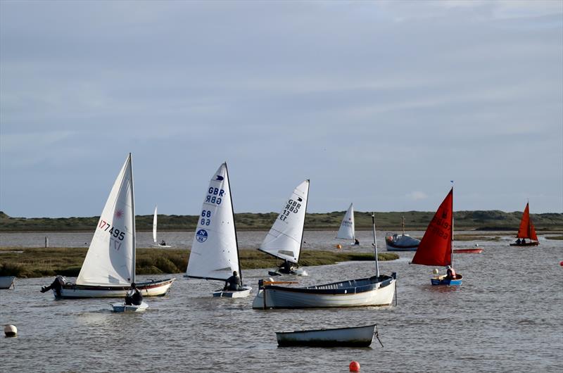 OSSC Easter Egg Race 2 photo copyright Jennie Clark taken at Overy Staithe Sailing Club and featuring the Dinghy class