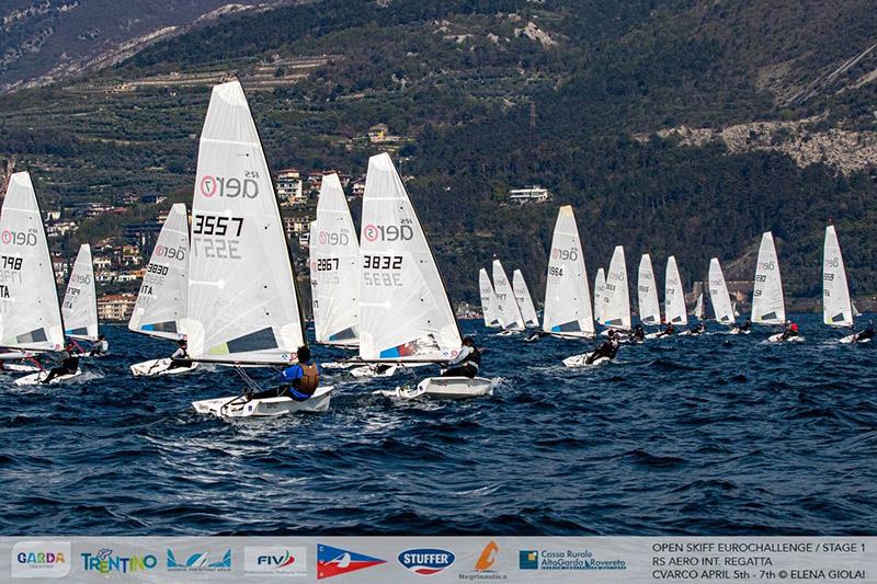 2024 Open Skiff EuroChallenge / RS Aero Int. Regatta photo copyright Elena Giolai taken at Circolo Vela Arco and featuring the Dinghy class