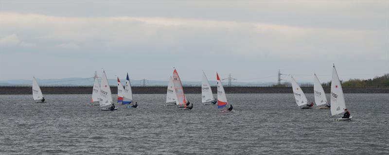 Derbyshire Youth Sailing at Burton photo copyright Dave Sanderson taken at Burton Sailing Club and featuring the Dinghy class