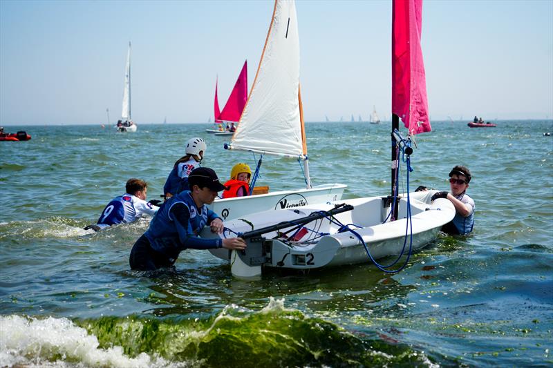 Hill Head Sailing Club Open Day photo copyright Lotte Johnson / www.lottejohnson.com taken at Hill Head Sailing Club and featuring the Dinghy class