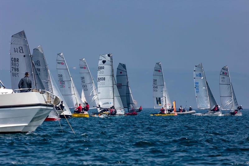 Weymouth skiff open photo copyright Tim Olin / www.olinphoto.co.uk taken at Weymouth & Portland Sailing Academy and featuring the Dinghy class