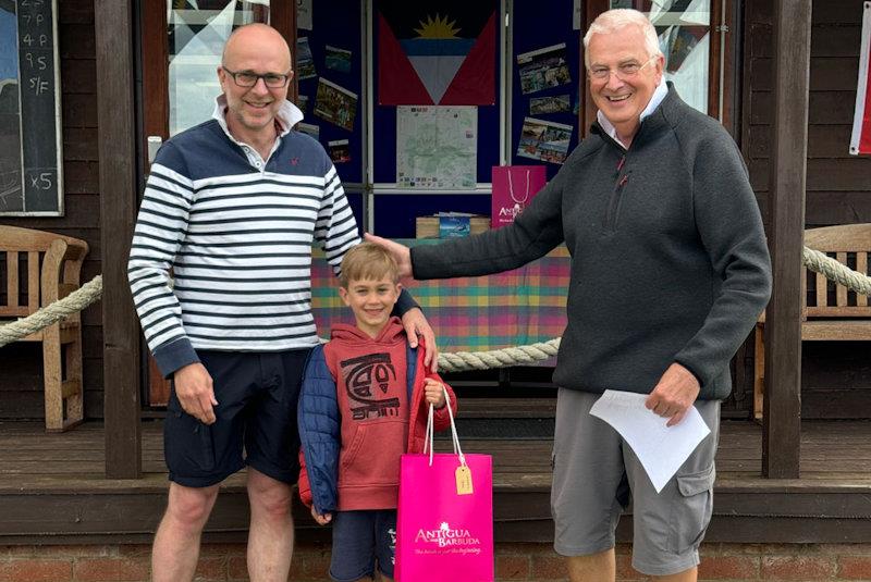 Sam and Gus Parrett, 3rd overall - 11th Antigua Sailing Day Regatta at St Edmundsbury - photo © Mike Steele