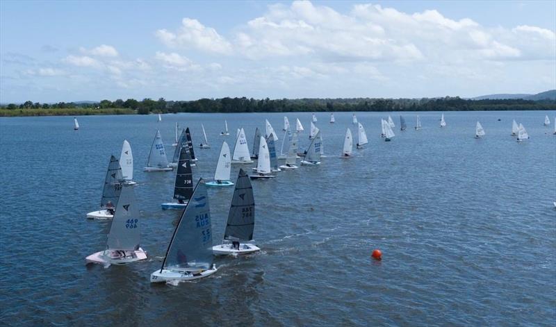 Single Handed Regatta at Big River Sailing Club photo copyright Big River Sailing Club taken at Big River Sailing Club and featuring the Dinghy class