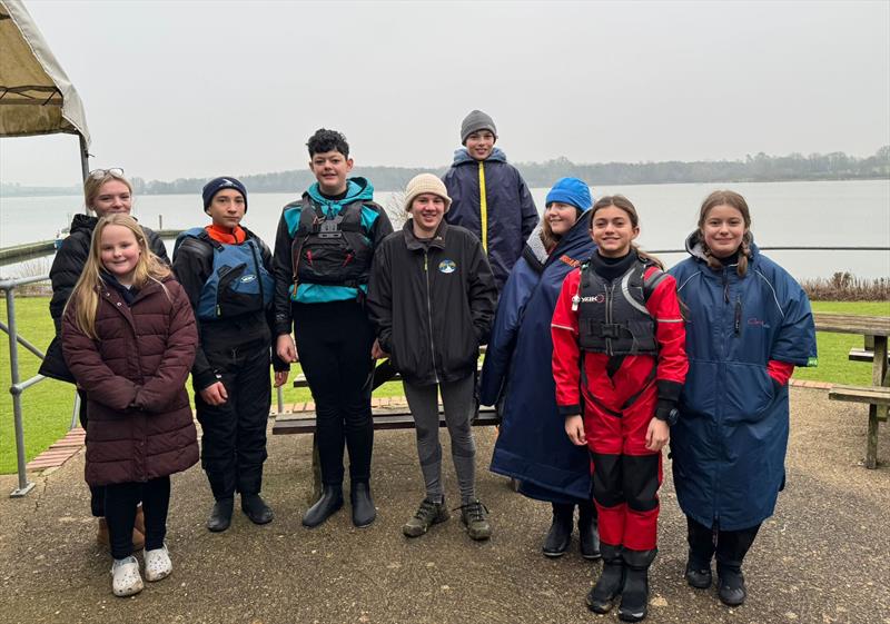 First training session in the Northamptonshire Youth Series photo copyright MNSC / NSC taken at Northampton Sailing Club and featuring the Dinghy class