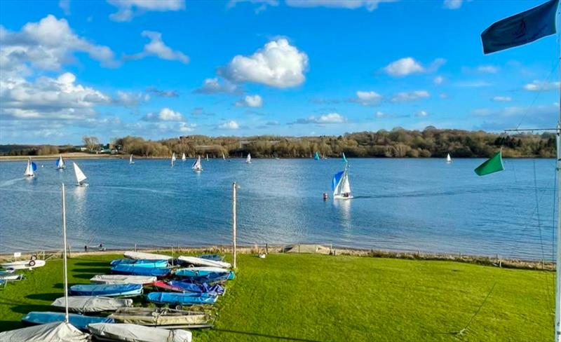 Saturday during the Staunton Blaster 2025 photo copyright Heather taken at Staunton Harold Sailing Club and featuring the Dinghy class