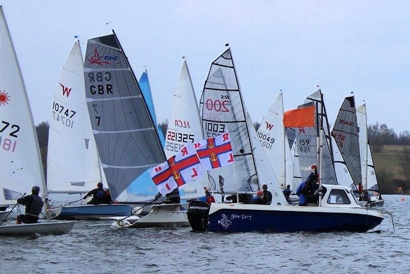 Haydn Griffiths RNLI Memorial Trophy 2025 at Leigh & Lowton photo copyright Martin Knott taken at Leigh & Lowton Sailing Club and featuring the Dinghy class
