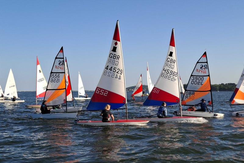 GBR Sailing Squad member Catrin Williams visits Starcross Yacht Club to launch Pathway Club status photo copyright F Ballantyne taken at Starcross Yacht Club and featuring the Dinghy class