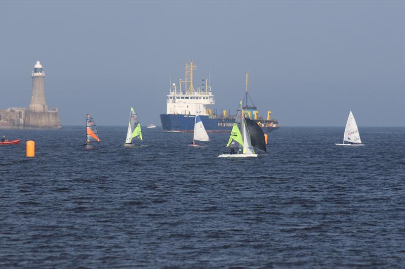Big Ships, fog and racing at South Shields - North East & Yorkshire Youth Traveller Series - photo © Fiona Spence
