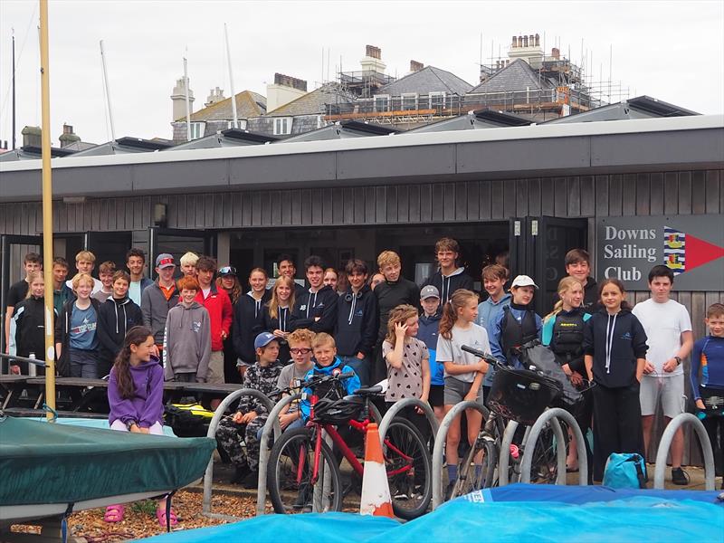 KSSA Mid Season Training Camp & Regatta at Downs SC photo copyright Anna Candy taken at Downs Sailing Club and featuring the Dinghy class