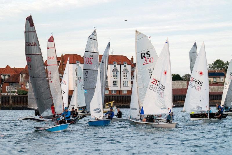 Dinghy racing has always been popular at Burnham Week - photo © Petru Balau Sports Photography / sports.hub47.com