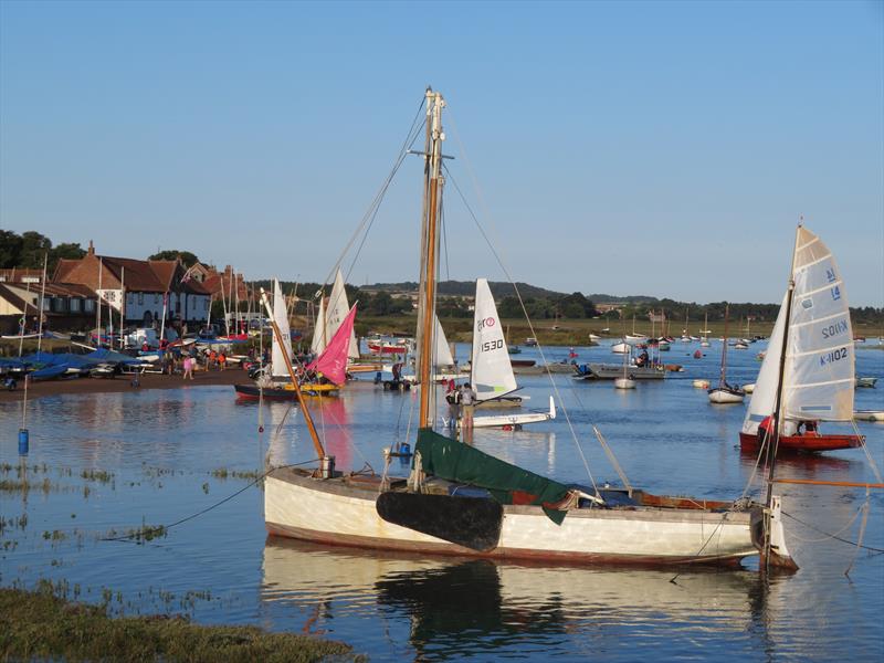 End of Summer Racing at Overy Staithe photo copyright Bernard Clark taken at Overy Staithe Sailing Club and featuring the Dinghy class