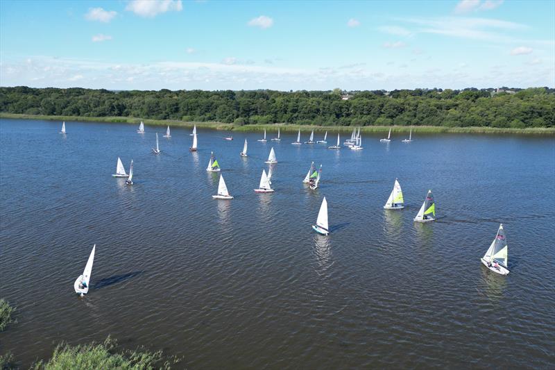 Broadland Youth Regatta at Rollesby Broad photo copyright Ed Prosser-Snelling taken at Rollesby Broad Sailing Club and featuring the Dinghy class