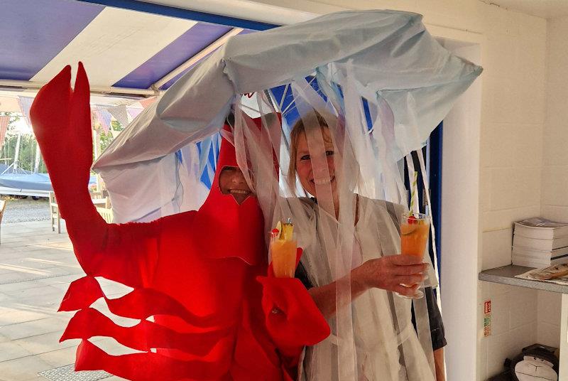 Celebration of the Sea - Blackwater SC Club Week (L-R Rose Harmer lobster, Chris Mills jellyfish) - photo © Tracy Haigh