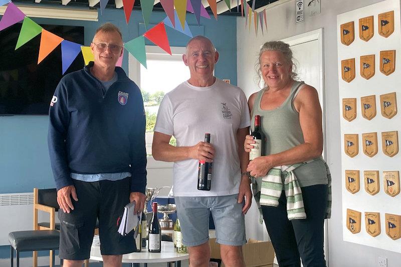 1st double handed Pete Thoms & Dawn Frost - Border Counties Midweek Sailing at Budworth - photo © Dave Thomas