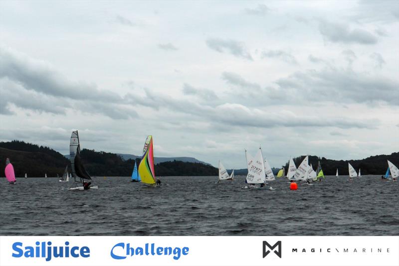 Loch Lomond Challenge photo copyright Peter McLaren taken at Loch Lomond Sailing Club and featuring the Dinghy class