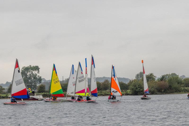 Notts County Junior and Youth open photo copyright David Eberlin taken at Notts County Sailing Club and featuring the Dinghy class