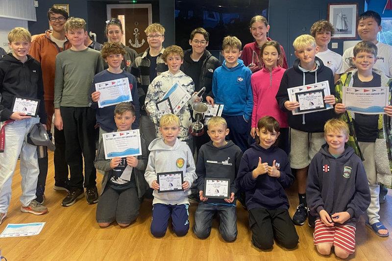 IW Youth and Junior Dinghy Championships Series finale at Brading Haven - photo © Polly Segar