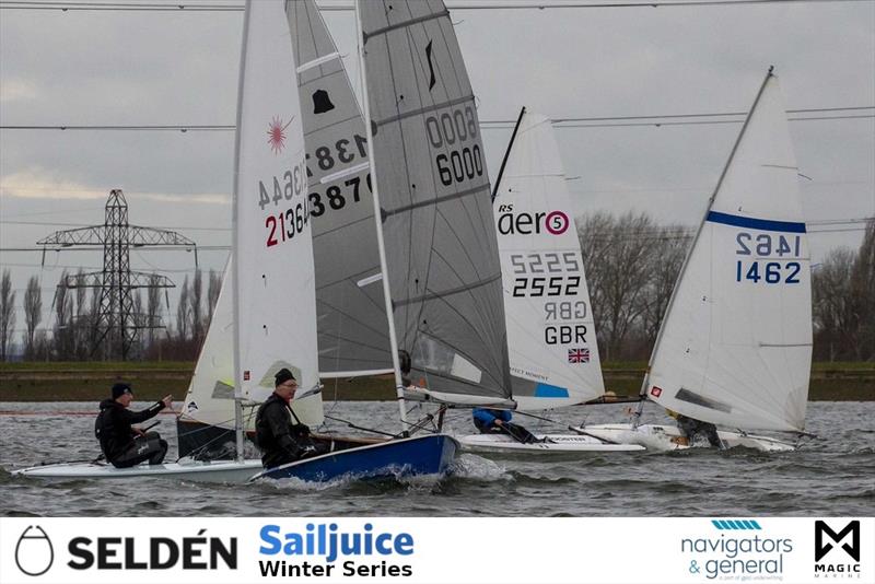 Seldén Sailjuice Winter Series action photo copyright Tim Olin / www.olinphoto.co.uk taken at  and featuring the Dinghy class