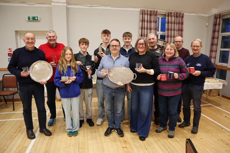 The 2025 Prize and Award winners of Solway YC photo copyright Nicola McColm taken at Solway Yacht Club and featuring the Dinghy class