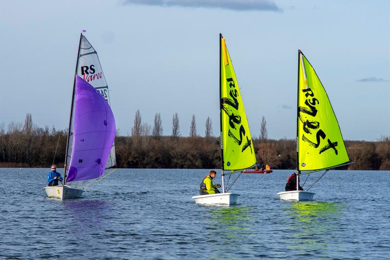 Junior Sailors Shine at the MKBYSA Season Opener photo copyright Adam Fox taken at Stewartby Water Sailing Club and featuring the Dinghy class