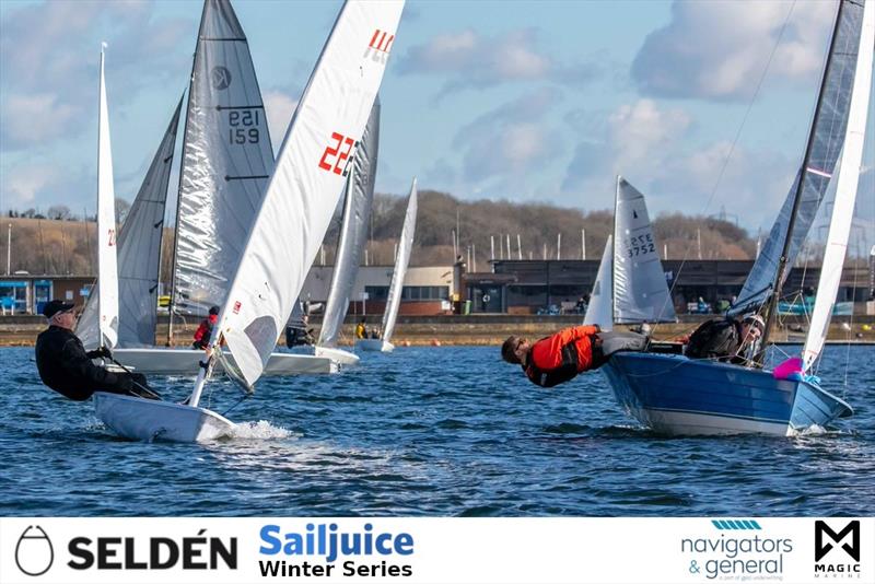 The Oxford Blue, part of the Seld&eacute;n Sailjuice Winter Series - photo &copy; Tim Olin / www.olinphoto.co.uk