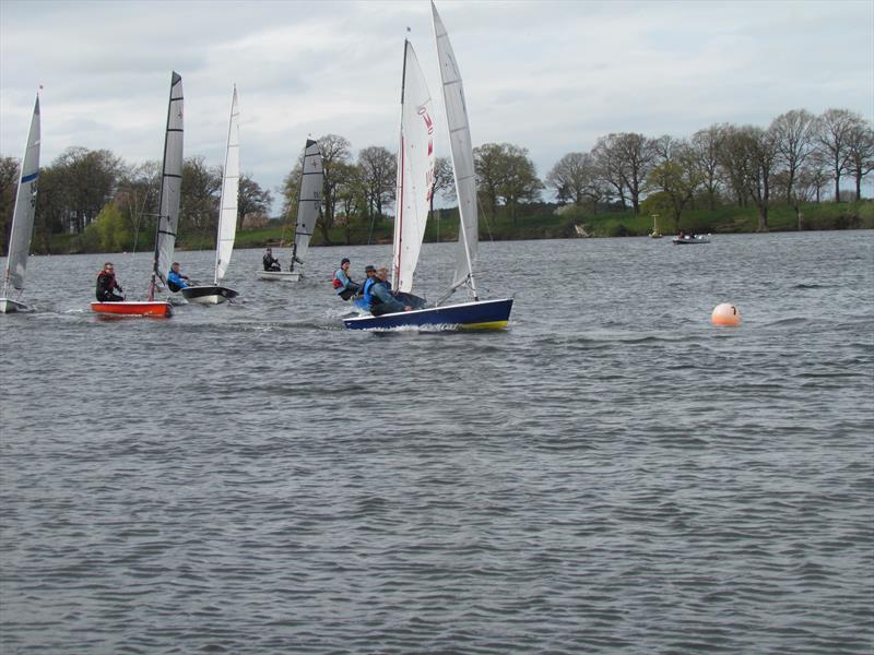 Border Counties Series at Nantwich photo copyright Brian Herring taken at Nantwich & Border Counties Sailing Club and featuring the Dinghy class