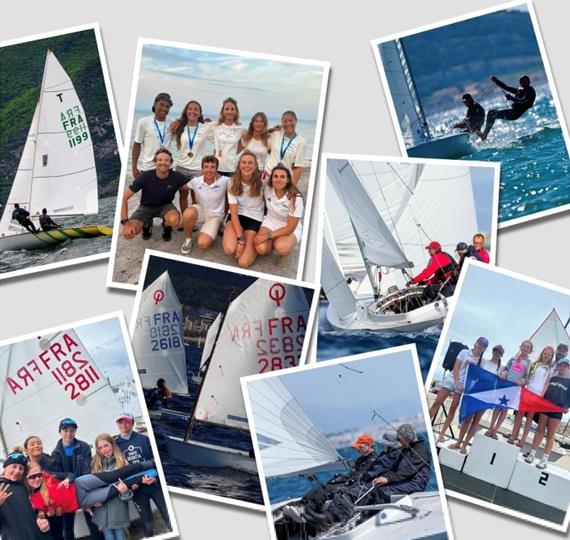 Yacht Club de Cannes: a formidable factory for champions! photo copyright Yacht Club de Cannes taken at Yacht Club de Cannes and featuring the Dinghy class
