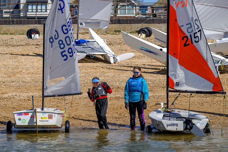 Beastie Tour makes it to Thorpe Bay photo copyright David Maynard / www.alleycatphotographer.com taken at Thorpe Bay Yacht Club and featuring the Dinghy class
