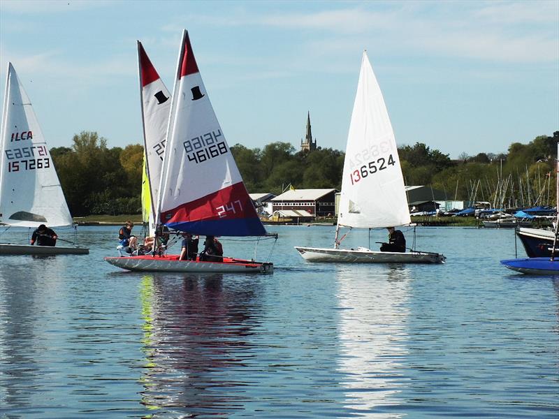 FM Sailing Northamptonshire Youth Series leg 2 at Middle Nene - photo © MNSC
