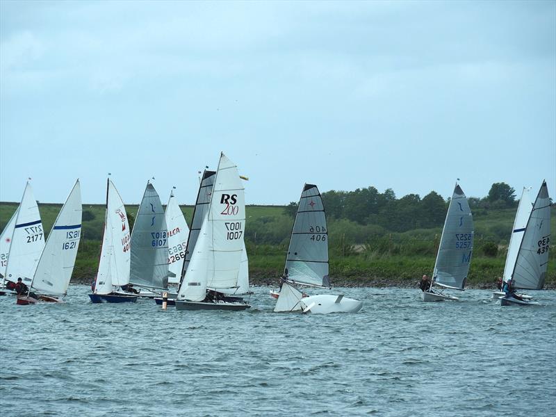 Surely something has to go wrong part 2 during the Border Counties Midweek Sailing at Shotwick Lake - photo © John Nield