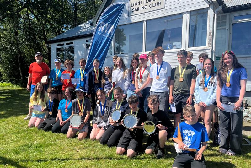 RYA Scotland Pathway Championships at Loch Lomond photo copyright RYA Scotland taken at Loch Lomond Sailing Club and featuring the Dinghy class