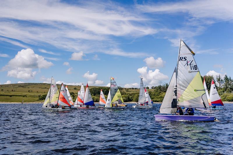 Regatta Fleet - NEYYSA North Region Youth & Junior Championships at Derwent Reservoir photo copyright Antoni Mamaandja taken at Derwent Reservoir Sailing Club and featuring the Dinghy class