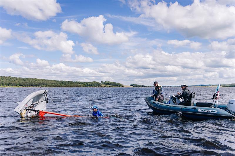 Regatta Fleet support - NEYYSA North Region Youth & Junior Championships at Derwent Reservoir - photo © Antoni Mamaandja