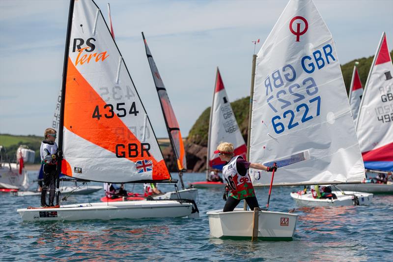 Main Fleet - Welsh Club Championships at Dale YC photo copyright Ade Owens taken at Dale Yacht Club and featuring the Dinghy class