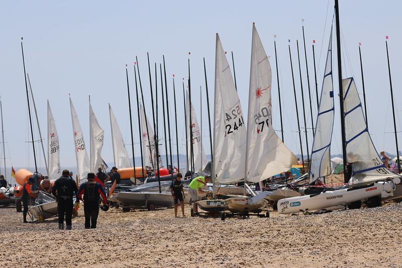 Great Yarmouth & Gorleston SC Beach Regatta photo copyright GYGSC taken at Great Yarmouth & Gorleston Sailing Club and featuring the Dinghy class