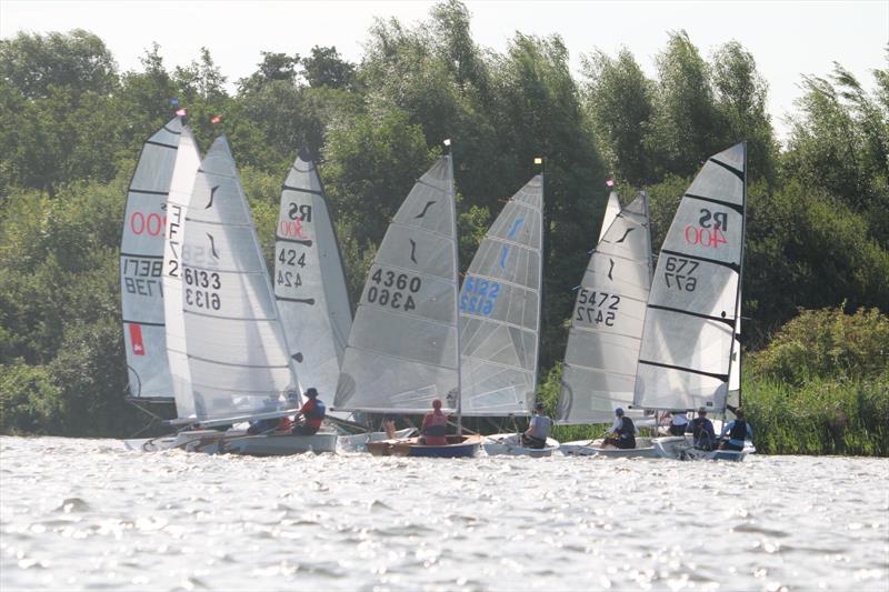 Fast handicap fleet - Wroxham Week 2026 at Norfolk Broads YC photo copyright Elysia Ferrier-Hanger taken at Norfolk Broads Yacht Club and featuring the Dinghy class