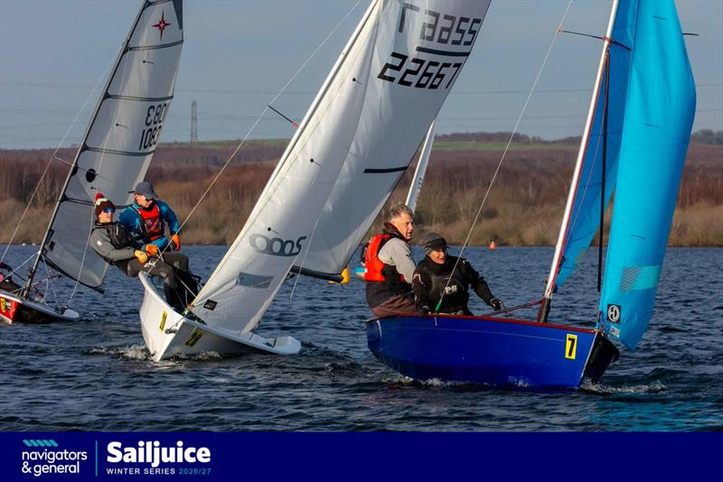 Polar Chase - Sailjuice Winter Series photo copyright Tim Olin / www.olinphoto.co.uk taken at Chase Sailing Club and featuring the Dinghy class